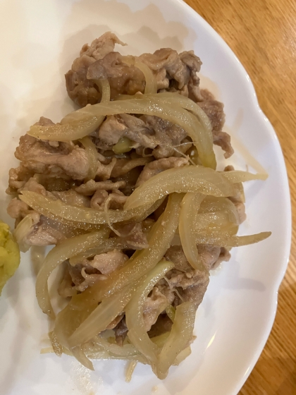 豚肉と玉ねぎの炒めもの