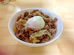 うちの牛丼（甘め）