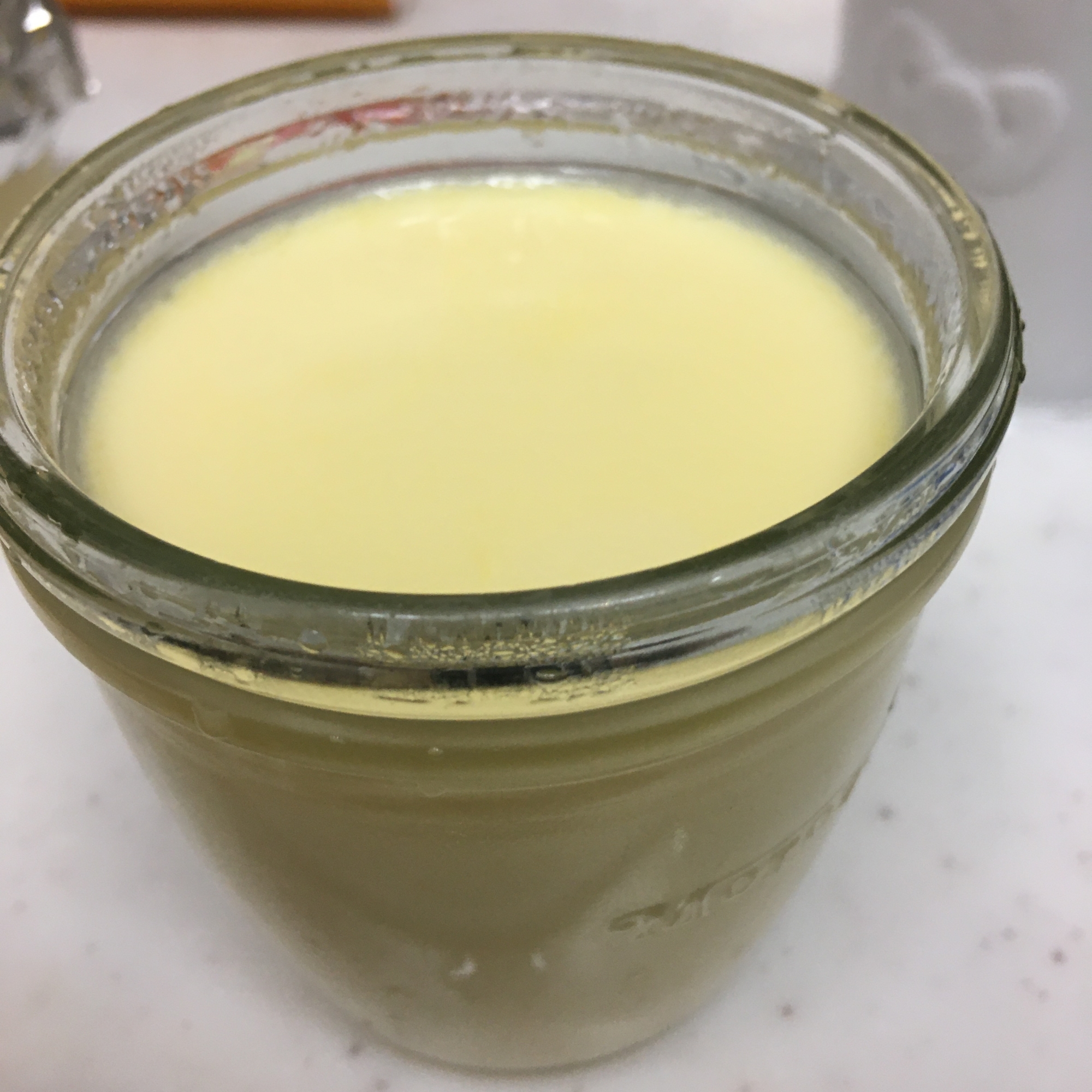 卵黄と牛乳のプリン