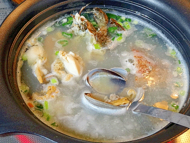 下拵えで濃厚ウマ味☆　「春の海鮮スープ」