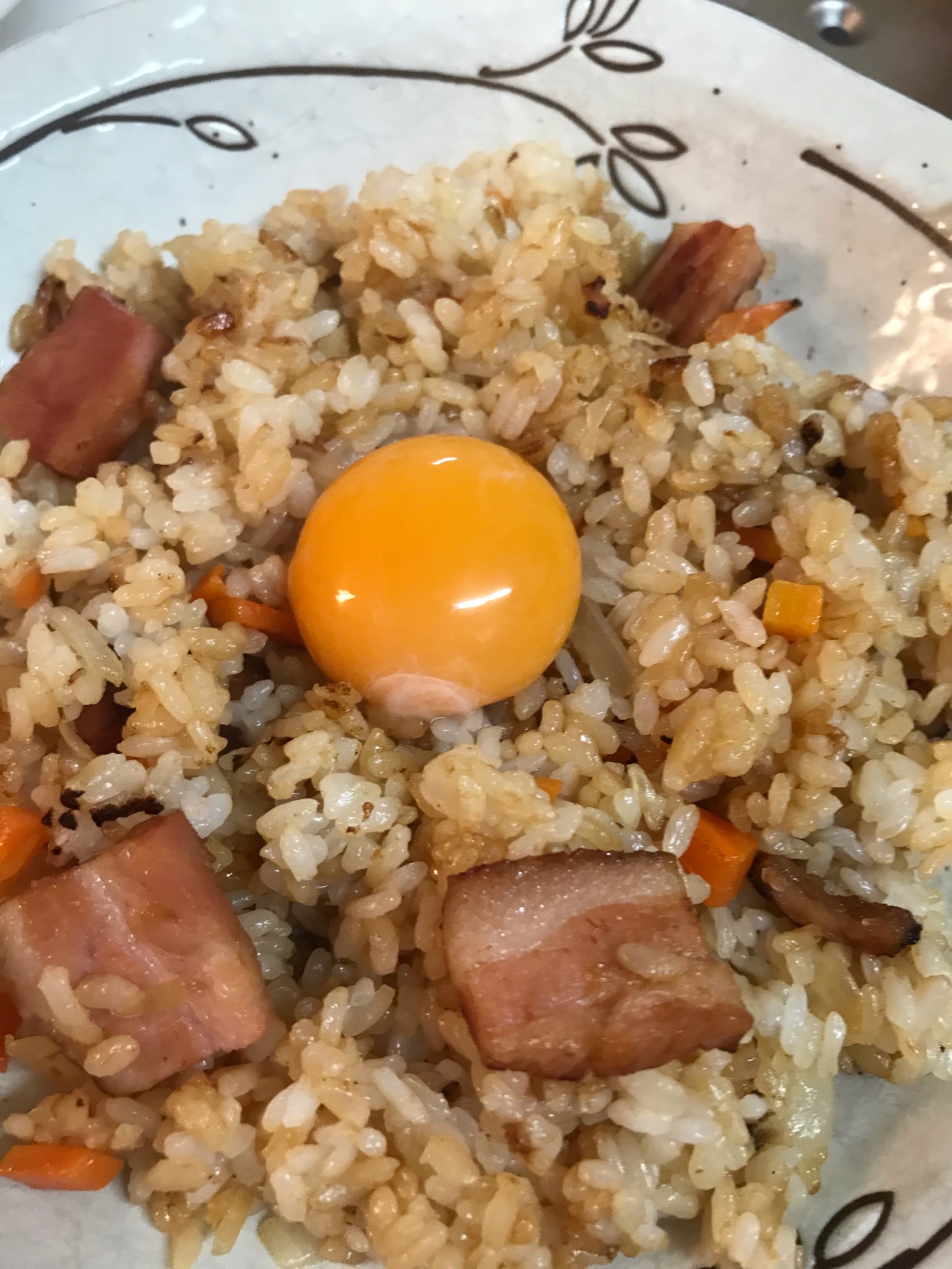 焼き肉風チャーハン