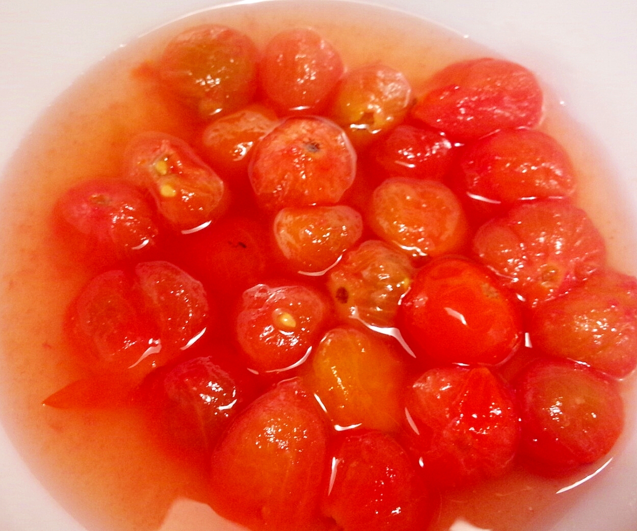 ミニトマトで作るトマトホール