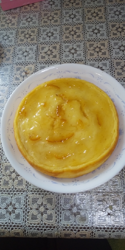 炊飯器で簡単♪チーズケーキ