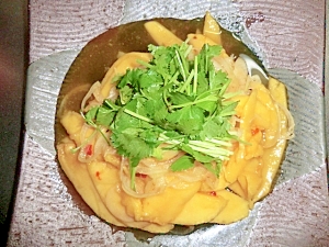 マンゴーと玉葱のタイ風サラダ