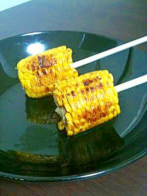 フライパンでお祭りの味 焼きとうもろこし レシピ 作り方 By 新米主婦りえママ 楽天レシピ