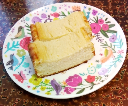 まるでチーズケーキ♪おからヨーグルトケーキ