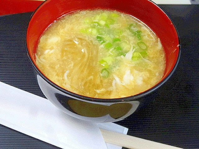 ふわっふわ~♪ 「生しらすのかき玉汁」