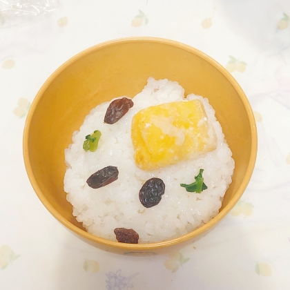 細ねぎパイナップルレーズンご飯♪