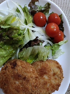 豚ひき肉があったら…シンプルなメンチカツで！