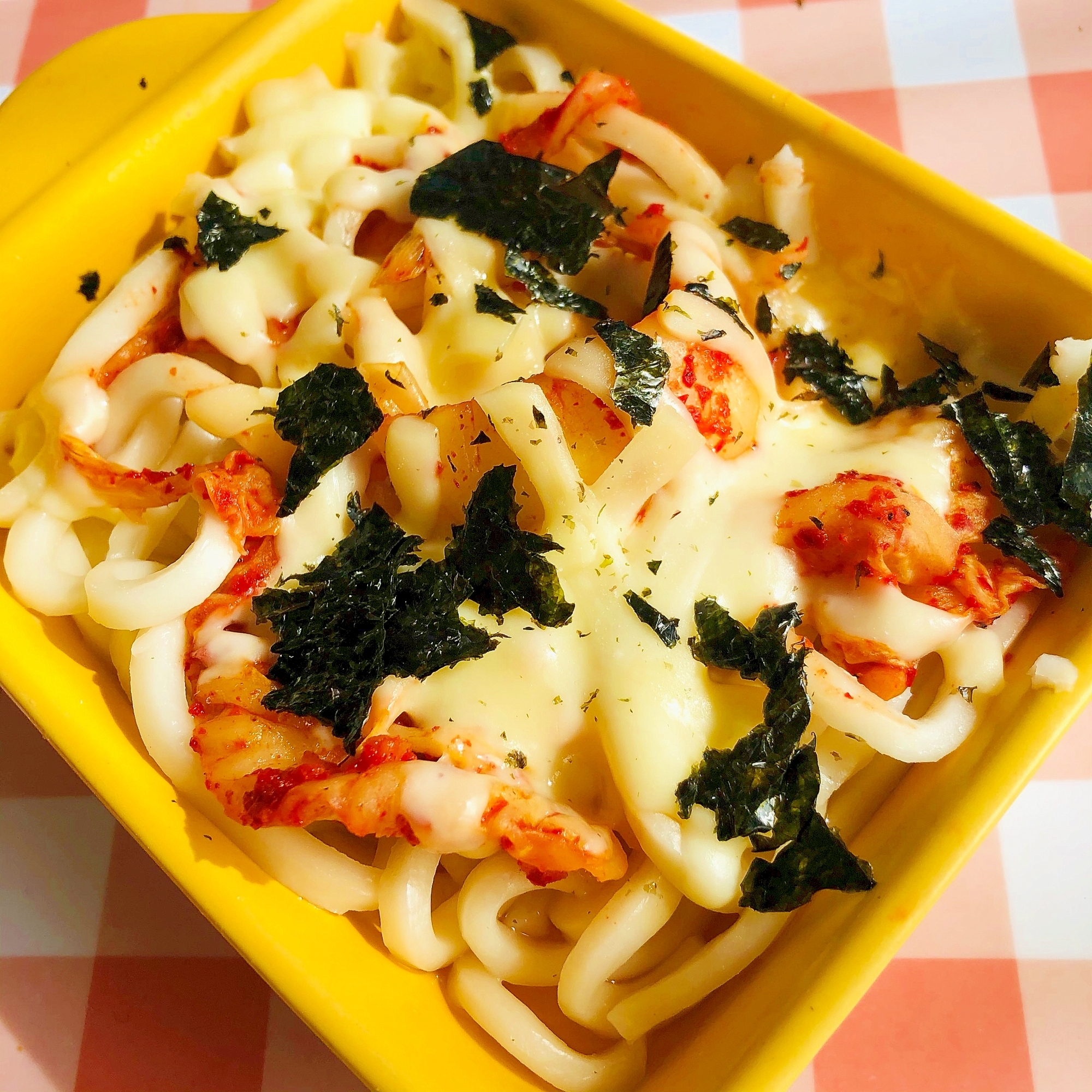 チーズとキムチの焼うどん レシピ 作り方 By さくらぐみ 楽天レシピ