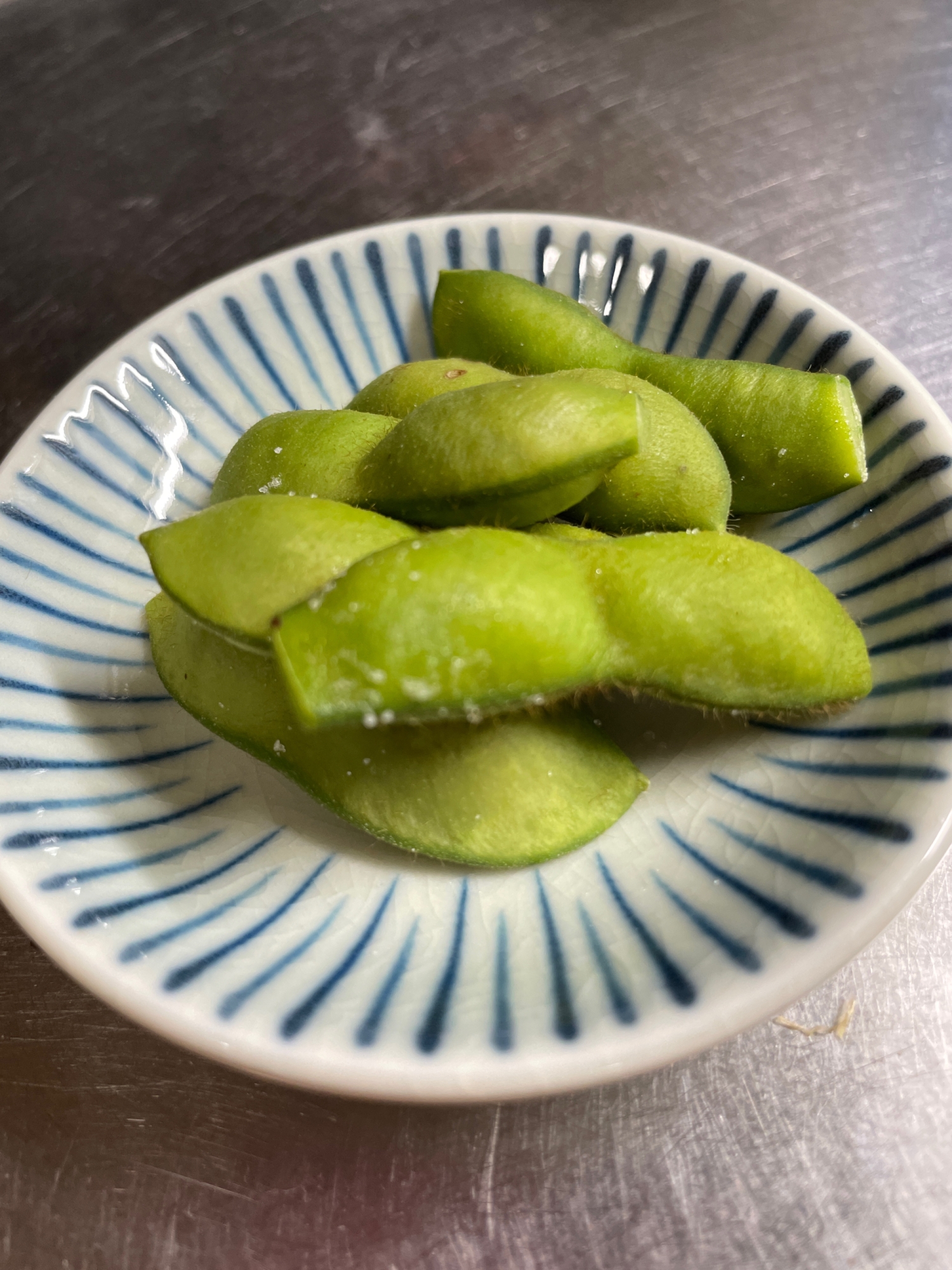 畑でとれたての枝豆の茹で方（黒豆の枝豆）