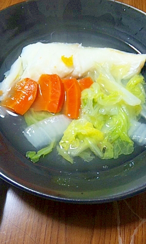 鱈と白菜のスープ