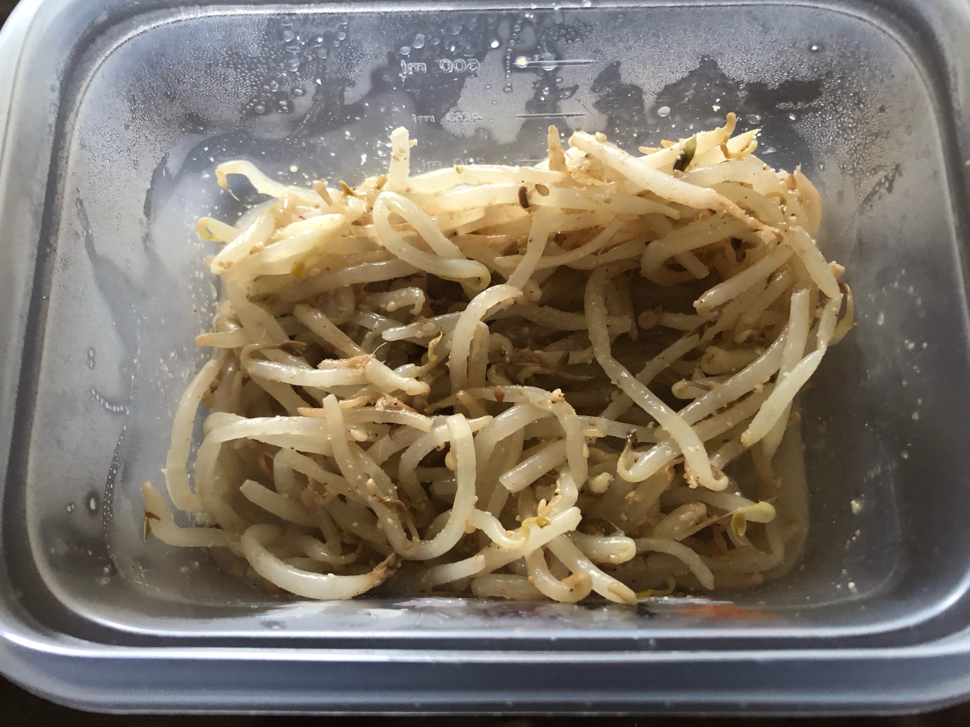 電子レンジで！もやしのナムル