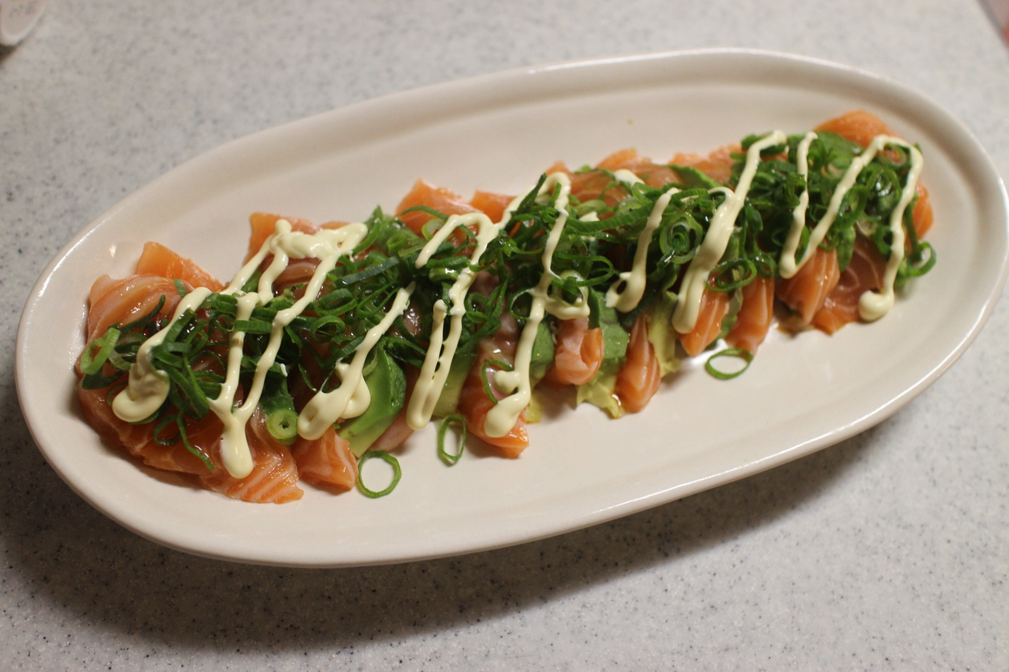 子供も食べやすい アボカドサーモンの黄金レシピ レシピ 作り方 By サナティ16 楽天レシピ