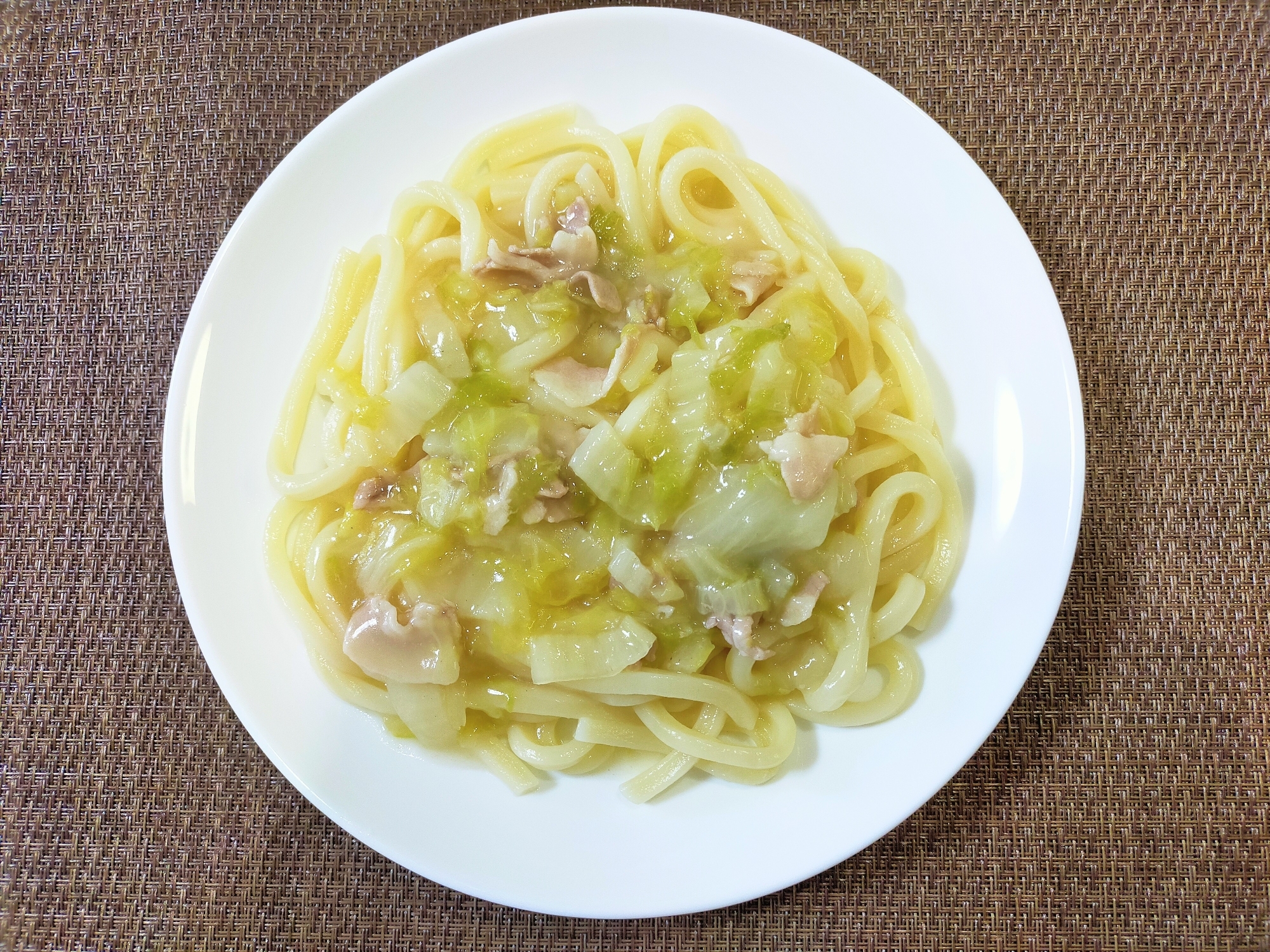 トロトロ白菜のあんかけうどん