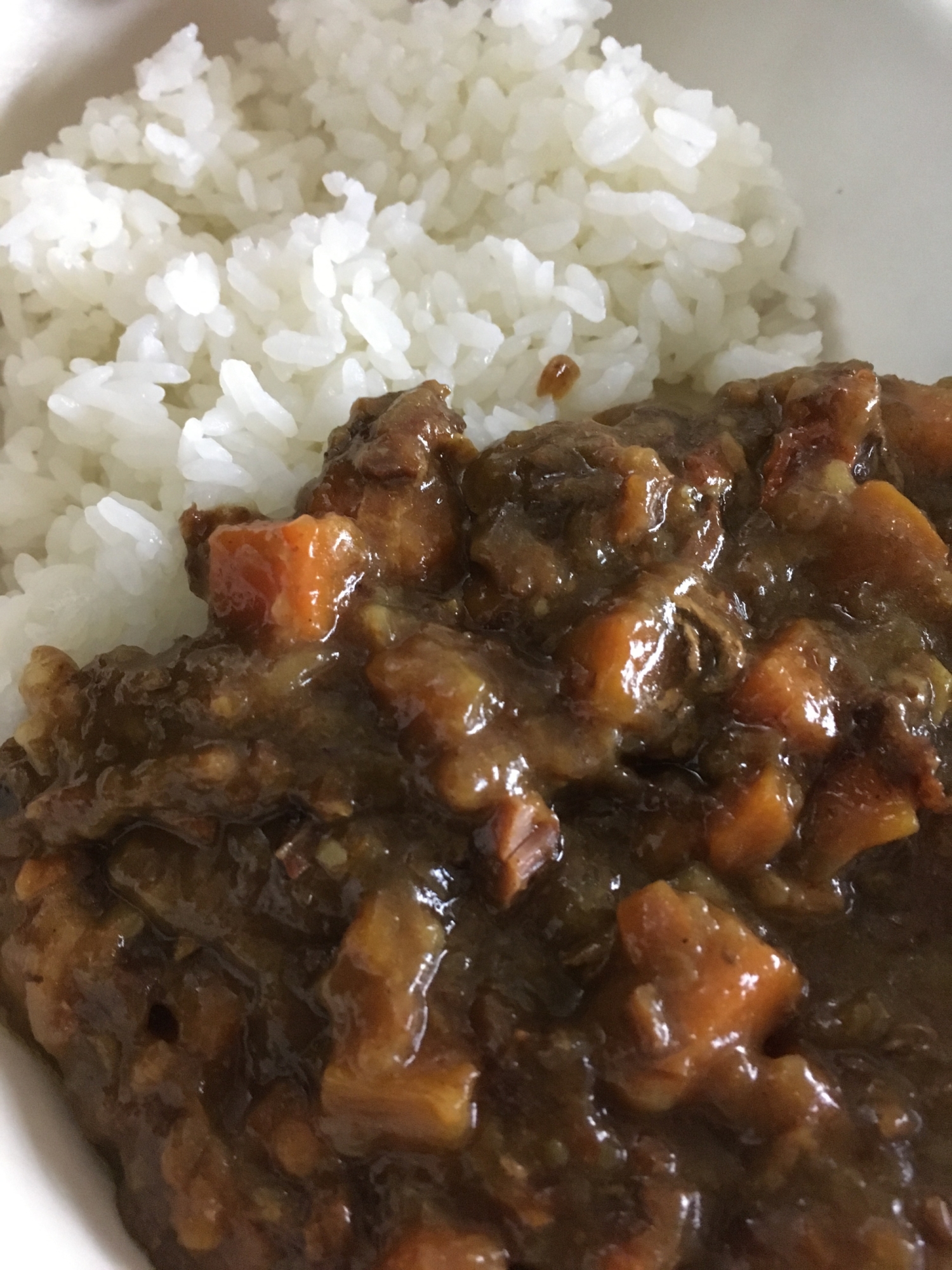 圧力鍋で‼️子供も喜ぶ牛すじカレー