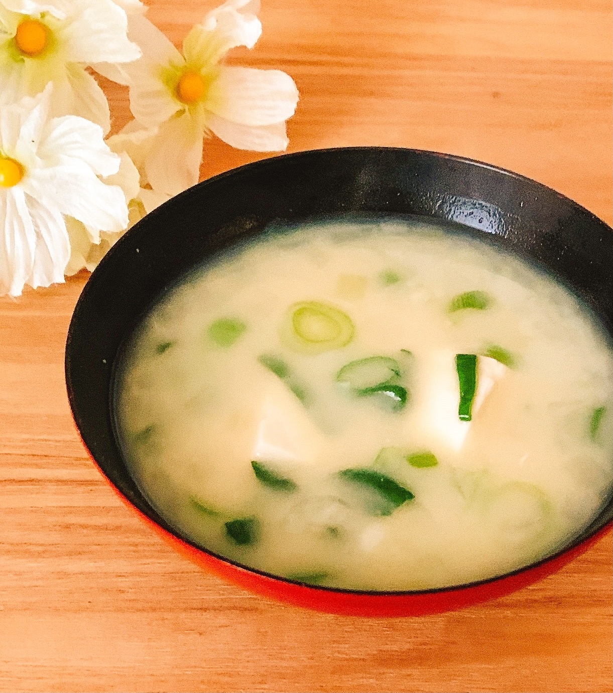 ねぎたっぷり♪豆腐玉ねぎのお味噌汁✧˖°