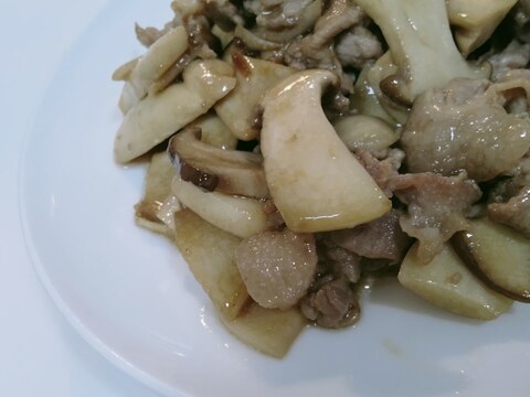 パパッと一品☆豚肉とエリンギのオイスター炒め