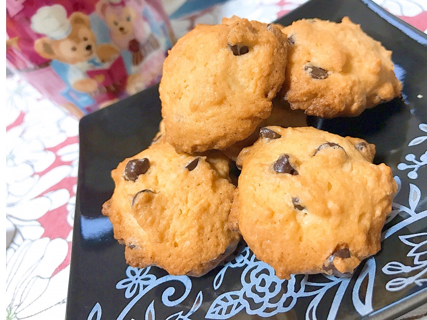 スプーンで作るチョコチップロッククッキー