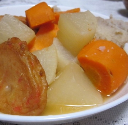 大根と人参の白だし煮