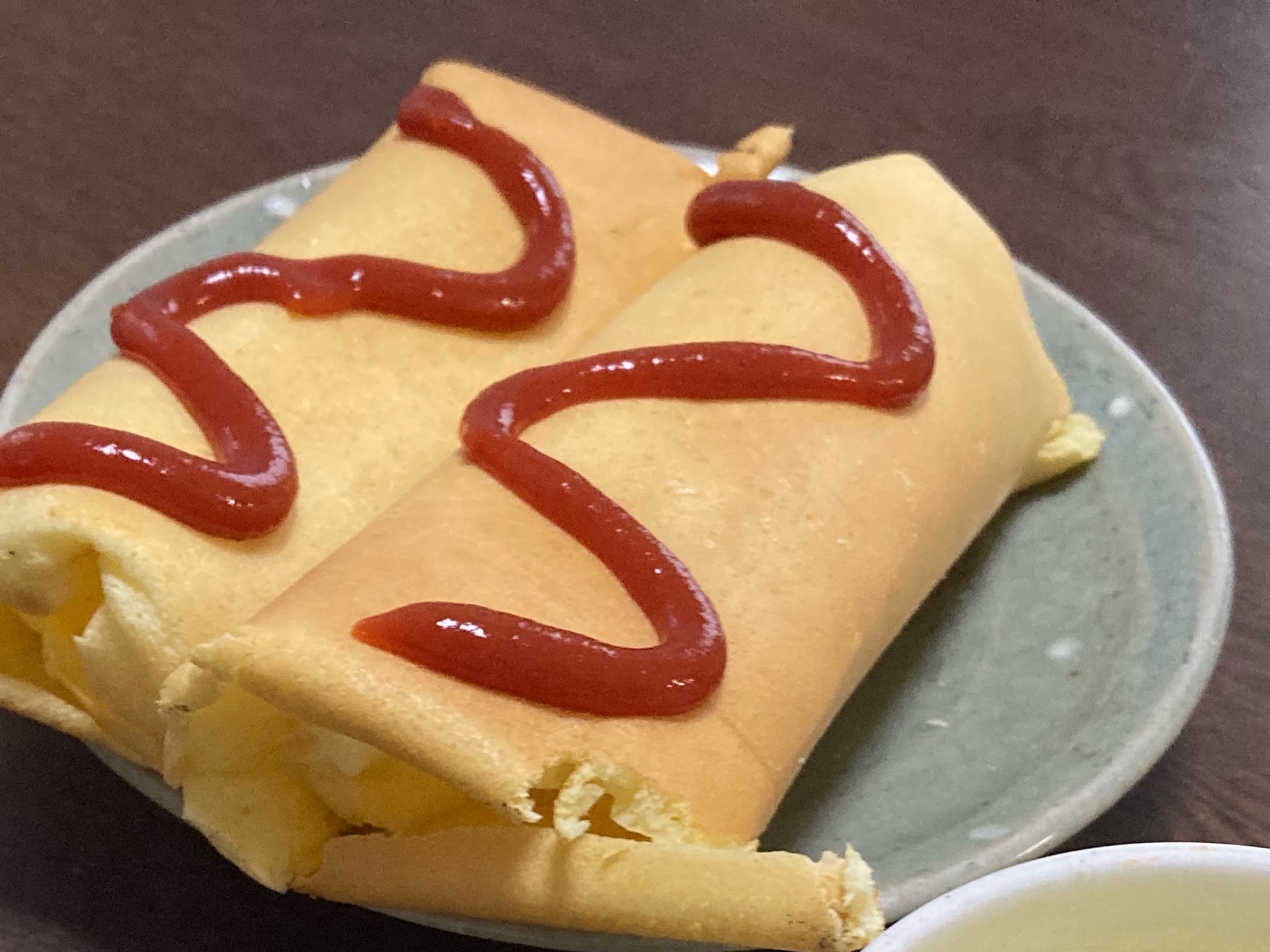 チーズハットグが食べたくて♪HMで朝ごはん