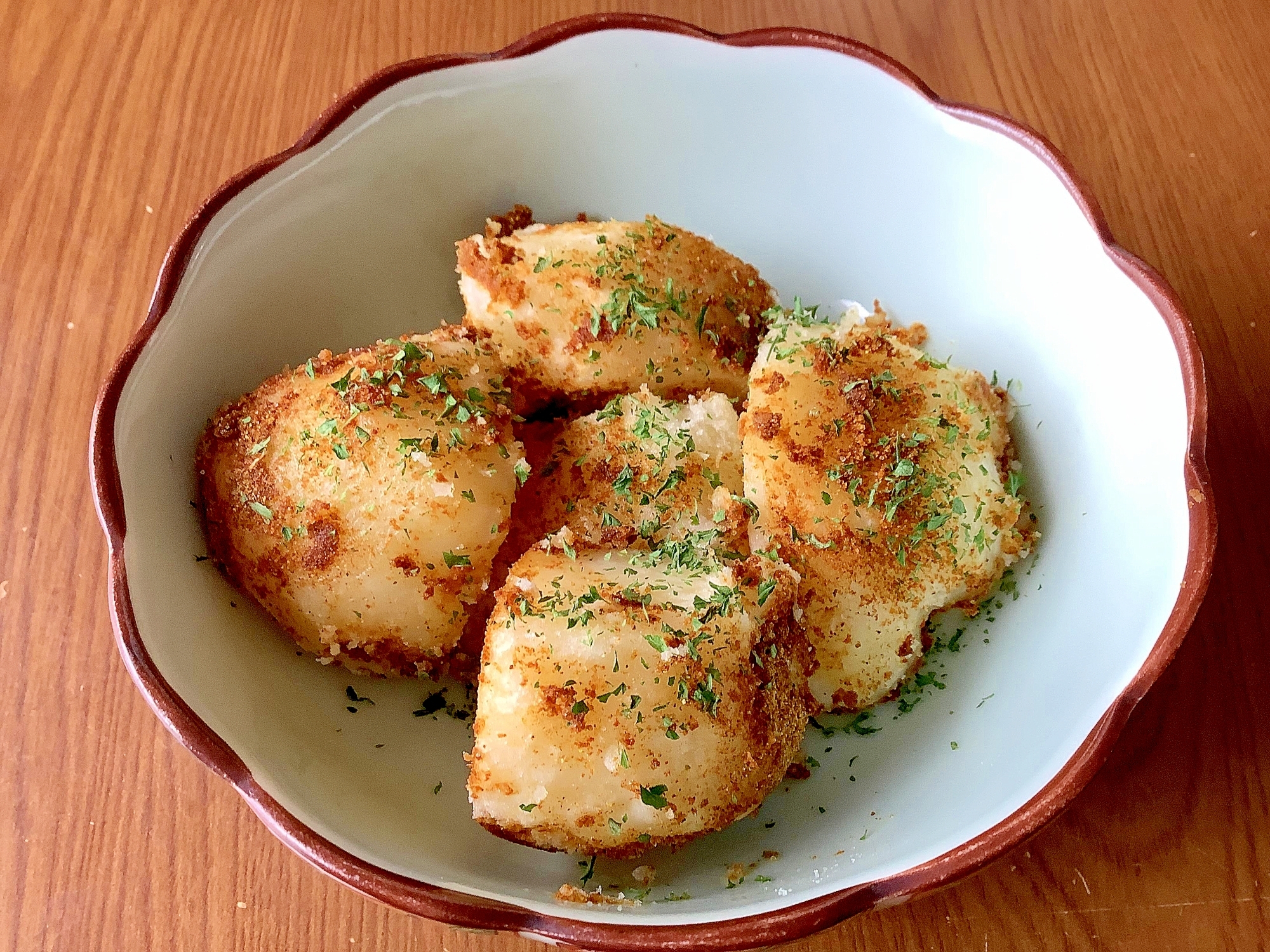 ピリッとスパイシー!おつまみにカレー味の粉吹きいも