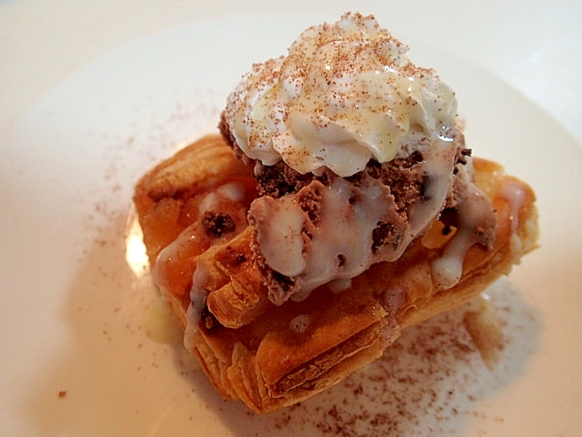 チョコアイスとホイップのミルキーカカオアップルパイ レシピ 作り方 By ぷ みぃまま 楽天レシピ チョコアイスとホイップのミルキーカカオアップルパイ レシピ 作り方 By ぷ みぃまま 楽天レシピ