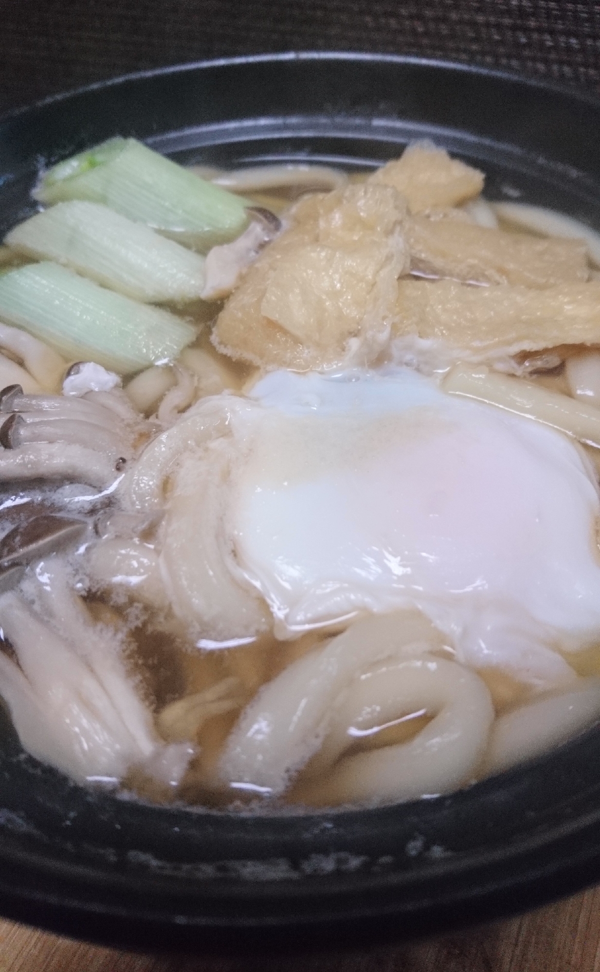 寒いときにぴったり! 鍋焼うどん!!