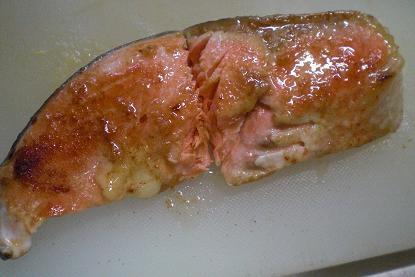 鮭のマヨネーズ焼き☆だし醤油がけ