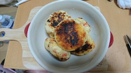 ちょっと焦げちゃったけど、とっても美味しかったです！ 食べごたえ十分だったので幸せでした♪