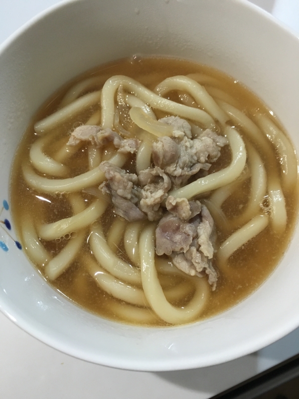 お手軽！煮込みうどん