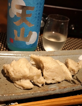 簡単ヘルシー、そばがき