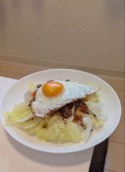 初心者でも簡単うまいお店風！　タコライス