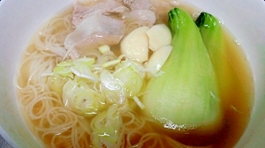 あったか煮麺【中華風】