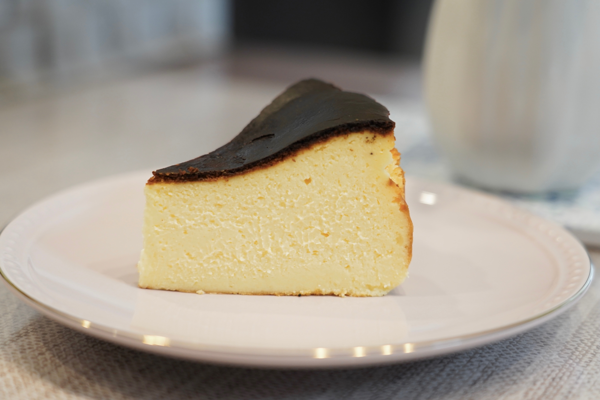 ズボラでも作れる バスク風チーズケーキ