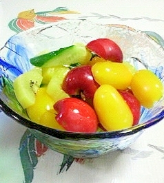 姫りんごのかわいいサラダ レシピ 作り方 By 2727椿 楽天レシピ