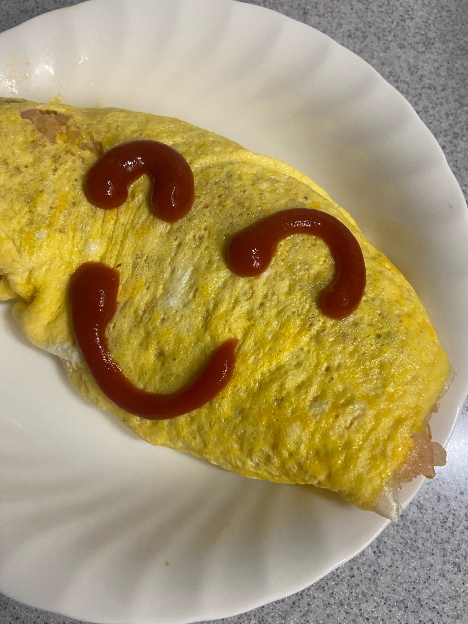 簡単！炊飯器でオムライス