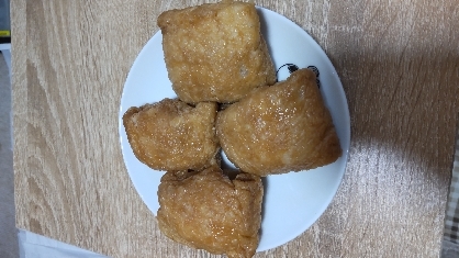 前の晩に揚げを仕込んでたのでしっかり味も染みて美味しかったです。
ありがとうございました！