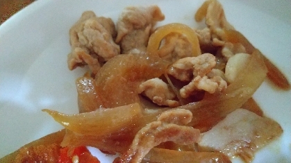 簡単！　豚の生姜焼き