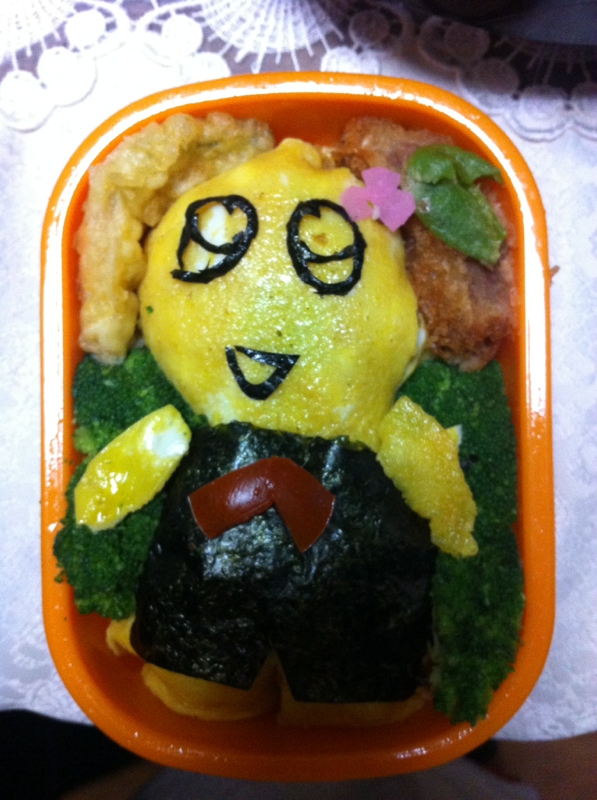 ふなっしーのキャラお弁当