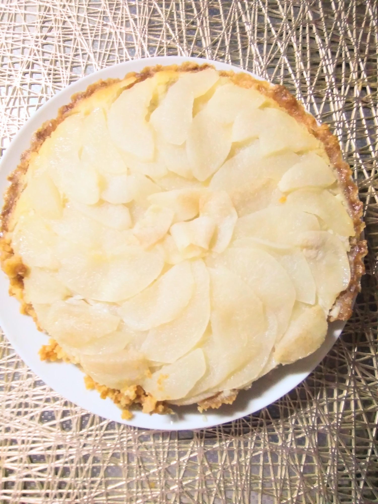 新甘泉☆梨のタルト