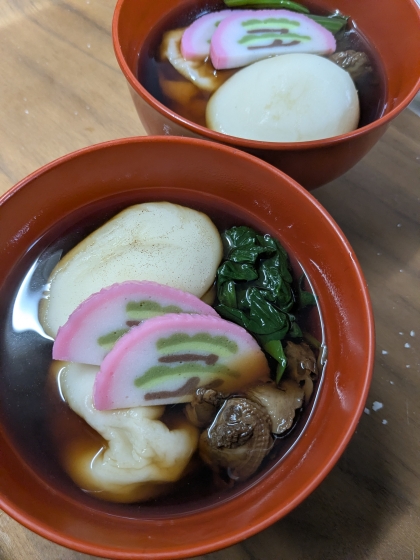 お正月に定番のお雑煮