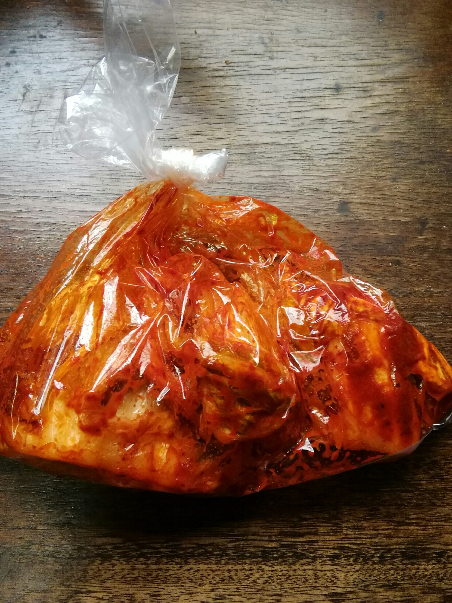 白菜の即席キムチ漬け レシピ 作り方 By にんにくと唐辛子が特に好き 楽天レシピ