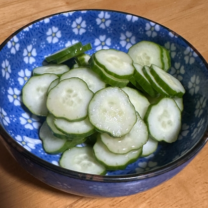 幼児食〜きゅうりのマリネ〜