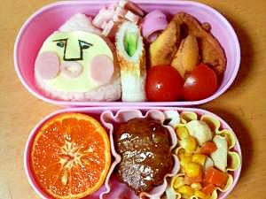 こびとづかんキャラ弁☆カクレモモジリのおにぎり♥