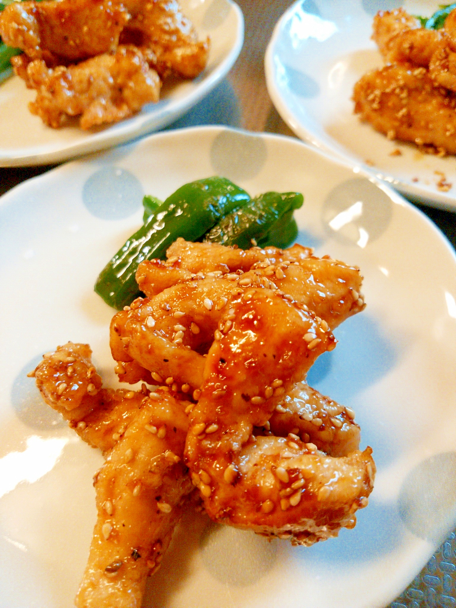 鶏むね肉甘辛煮