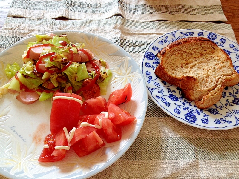 妊婦食 栄養満点でヘルシーな朝食orランチ レシピ 作り方 By みゅうしろ 楽天レシピ