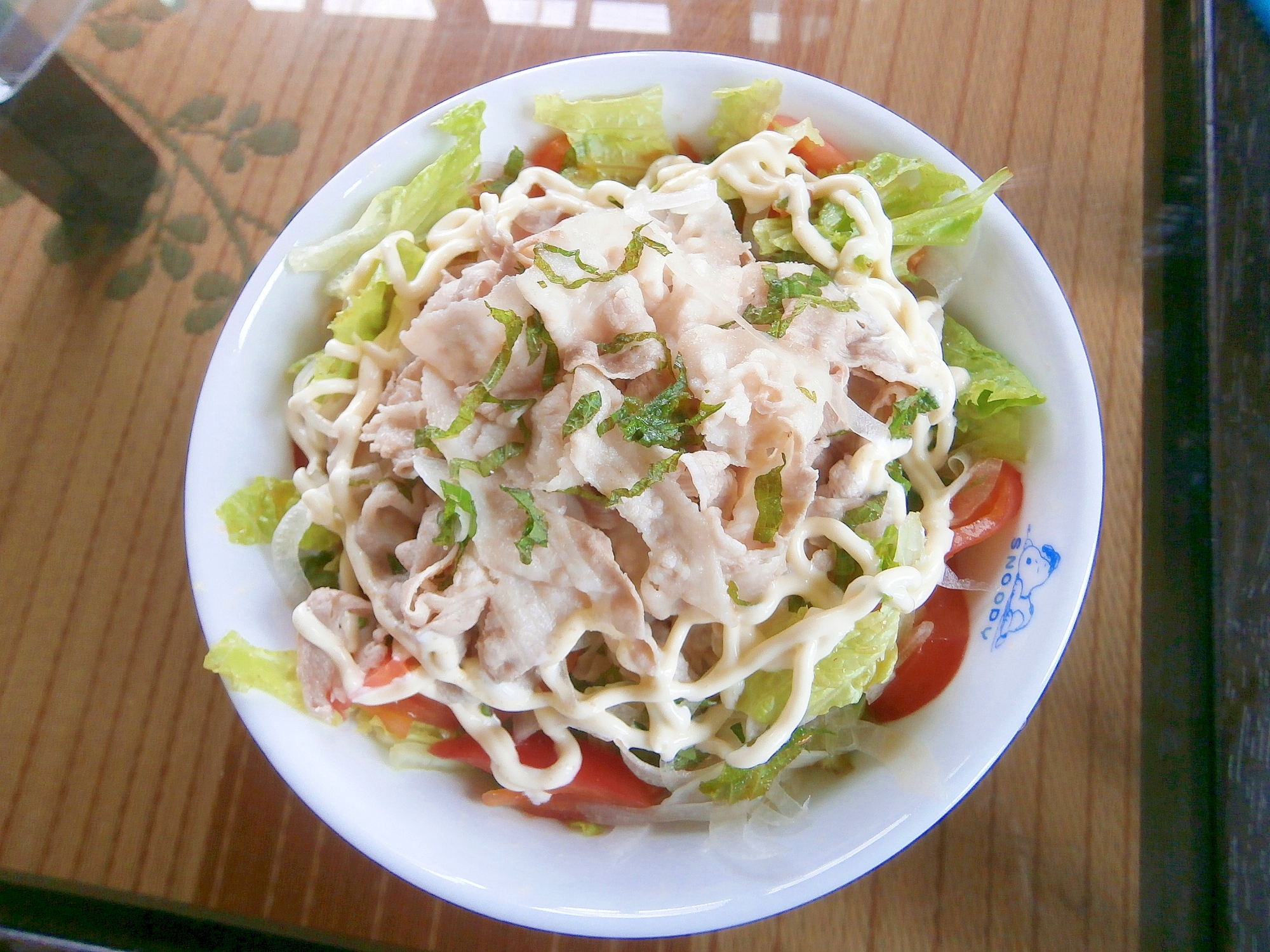 夏が来た！☆冷しゃぶサラダうどん☆