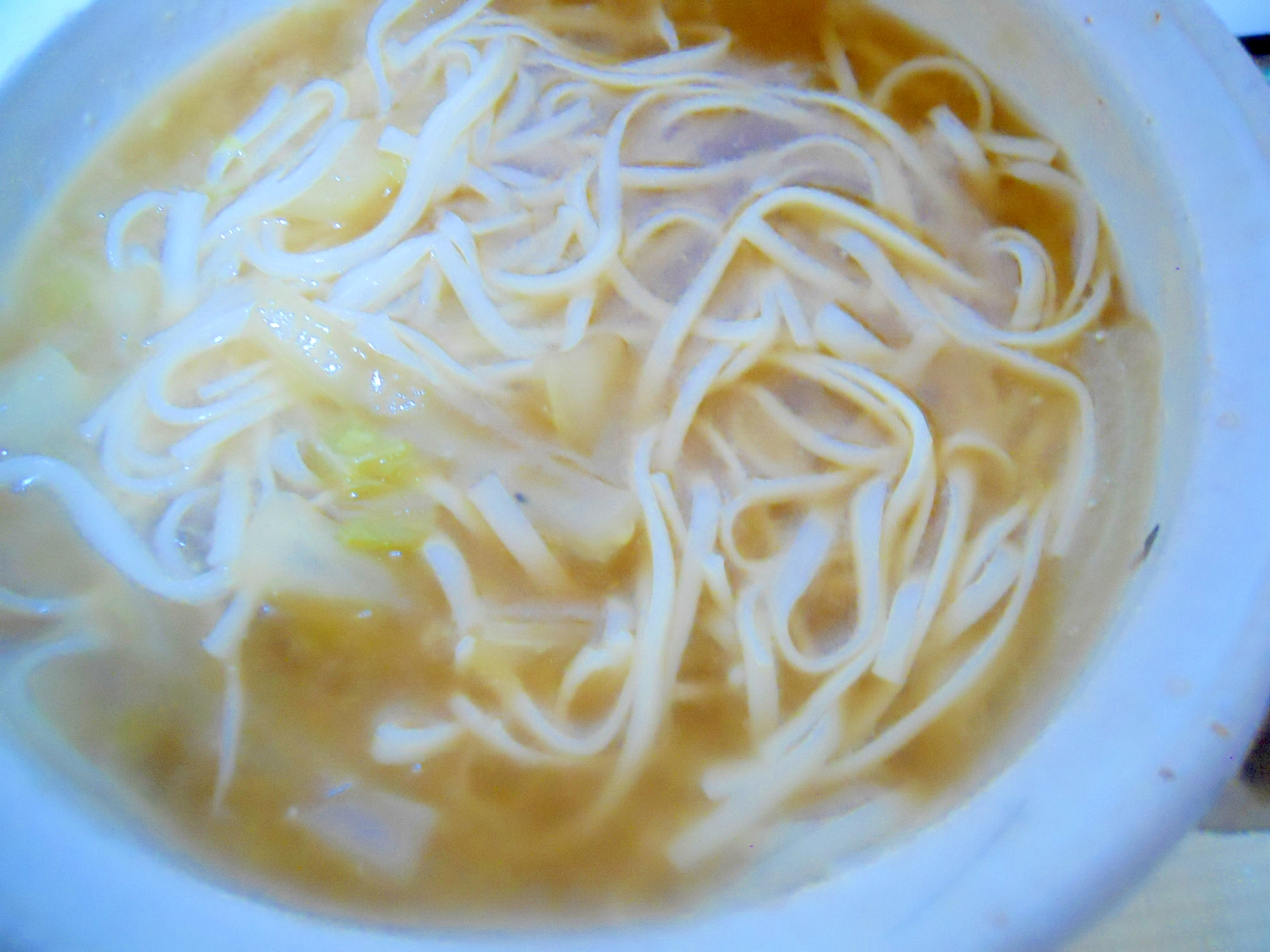 ウェイパーで☆鍋焼き味噌煮込みうどん