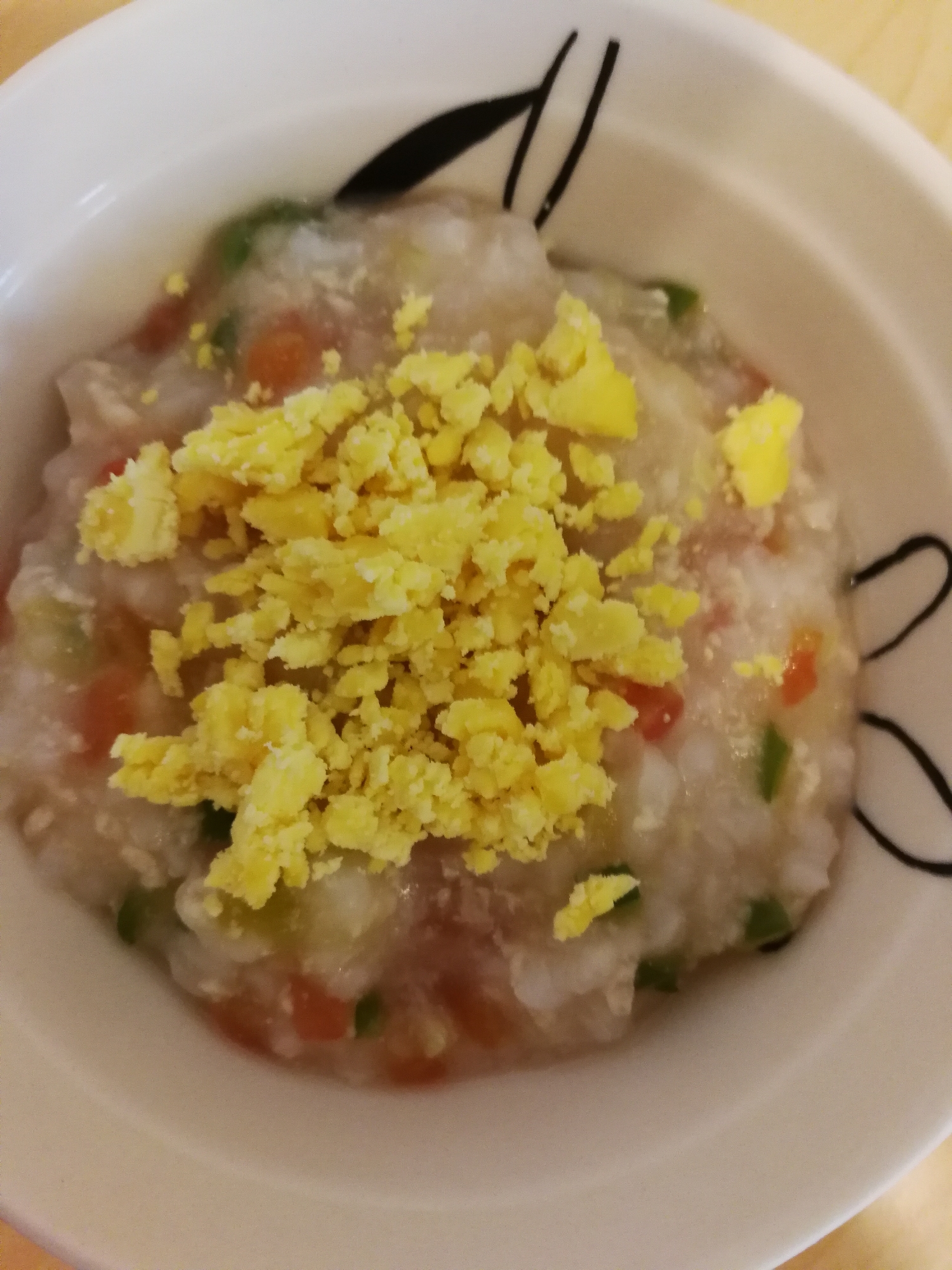 離乳食中期 鶏ひき肉 卵 トマトのお粥 レシピ 作り方 By やまもり 楽天レシピ 離乳食中期 鶏ひき肉 卵 トマトのお粥 レシピ 作り方 By やまもり 楽天レシピ